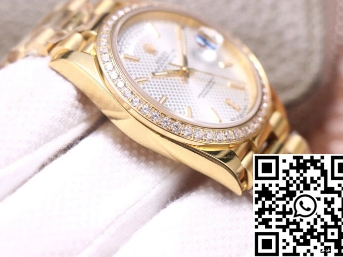 EW Silver Day-Date Dial Factory M228348RBR-0005 Rolex 0505